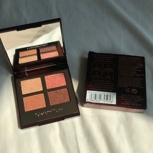 Charlotte Tilbury Pillow Talk glittery Eye Shadow Quad. Used maybe twice.